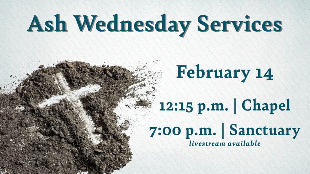 Ash Wednesday Services